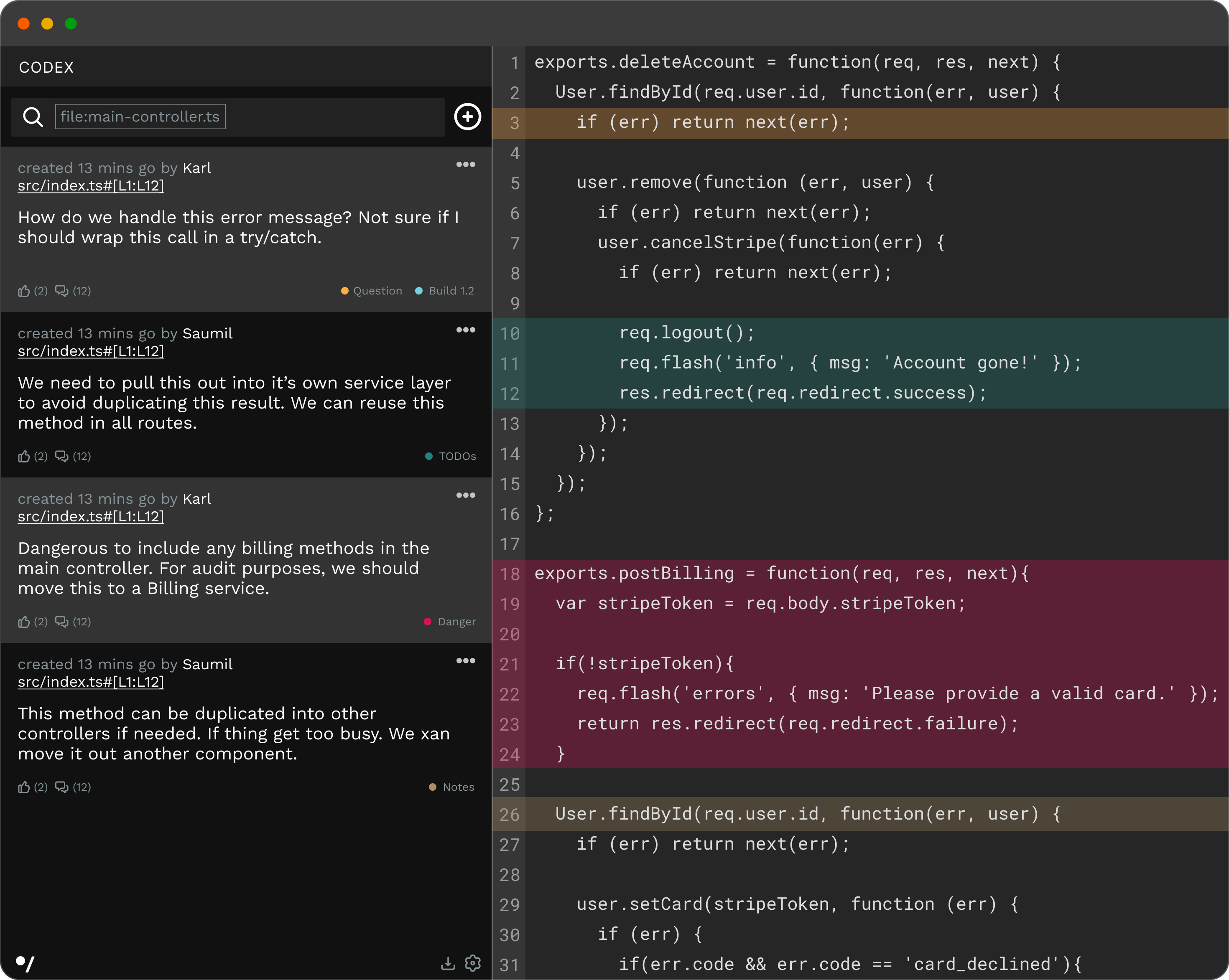 Codex VsCode Editor